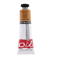 Olejov farba D&R Graduate 38ml, Yellow Ochre 663