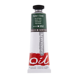 Olejov farba D&R Graduate 38ml, Hookers Green 352