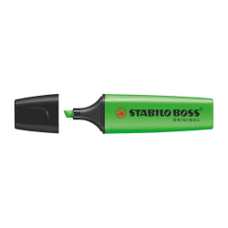 Zvraznova STABILO Boss zelen 2-5mm