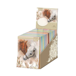 Zpisnk trhac 9x12cm Horses