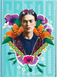 Zpisnk A5 magnetick Frida Kahlo