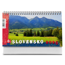 Stolov kalendr Slovensko BAR 2025