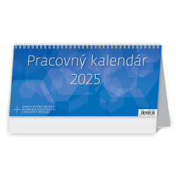 Stolov kalendr Pracovn 25