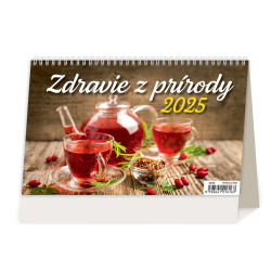 Stolov kalendr Zdravie z prrody 25