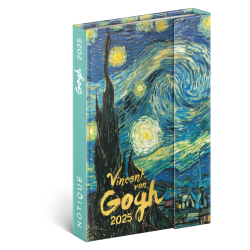 Dir PRESCO tdenn magnetick NOTIQUE Vincent van Gogh 2025 11x16