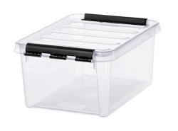 lon box, plastov, 8 l, ierne chytky, SMARTSTORE "Classic 10", priehadn