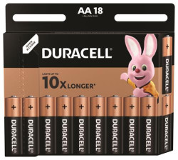 Batria, tukov AA, 18ks, DURACELL "Basic"