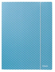 Doska s gumikou, kartnov, A4, ESSELTE "Colour`Breeze", modr