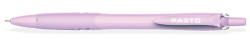 Glov pero, 0,3 mm, stlac mechanizmus, mix pastelovch farieb, FLEXOFFICE 