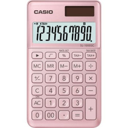 Kalkulaka, vreckov, 10-miestny displej, CASIO "SL 1000"svetloruov