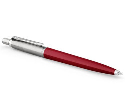 Gukov pero, 0,7 mm, strieborn klip, erven telo pera, PARKER, 