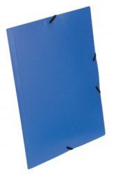 Doska s gumikou, 15 mm, PP, A4, VIQUEL "Essentiel", modr