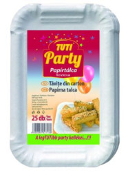 Papierov tcka, 10,5x16,5 cm, 25 ks, TUTI "Party"