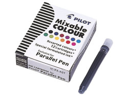 Npl do plniacich, PILOT "Parallel Pen", 12 rznych farieb