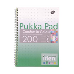 pirlov zoit, A4, linajkov, 100 listov, PUKKA PAD "Irlen Jotta Green"