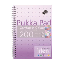 pirlov zoit, A5, linajkov, 100 listov, PUKKA PAD "Irlen Jotta Lavender"