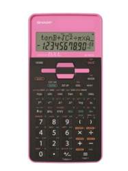 Kalkulaka, vedeck, 273 funkci, SHARP "EL-531", pink