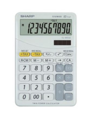Kalkulaka, stolov, 10 miestny display, SHARP "EL-M332"