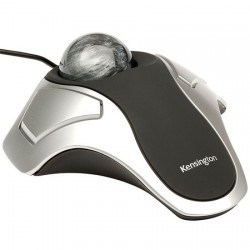 Optick my, trackball, USB, KENSINGTON "Orbit", strieborn