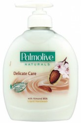 Tekut mydlo, 0,3 l, PALMOLIVE Delicate Care "Almond milk"