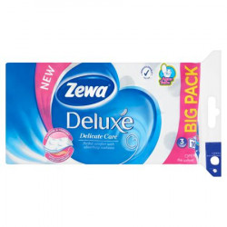 Toaletn papier ZEWA 3vrstov/16ks Deluxe biel