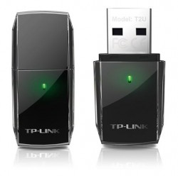 USB WiFi adaptr, dvojpsmov, 600 (433+150) Mbps, TP-LINK 