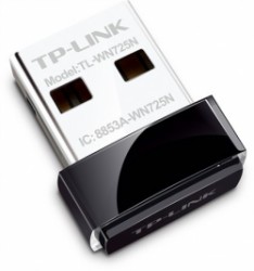 USB WIFI adaptr, mini, 150 Mbps, TP-LINK "TL-WN725N"