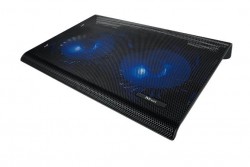 Stojan na notebook, s ventiltorom, USB, TRUST "Azul"