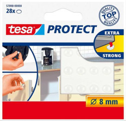 Ochrann protihlukov/protimykov podloky, 8 mm, TESA "Protect", priehadn