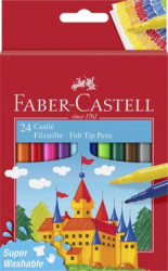 Fixky, sada, FABER-CASTELL, 24 rznych farieb "Castle"