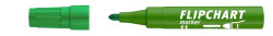 Popisova na flipchartov tabule, 1-3 mm, kueov hrot, ICO "Artip 11", zelen