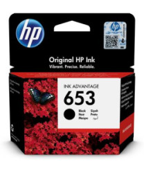 3YM75AE atramentov npl k DeskJet Plus Ink Advantage 6075 All-in-One tlaiarni, HP 653, ierna, 360 strn