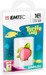 USB k, 16GB, USB 2.0, EMTEC "Lady Turtle"