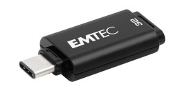 USB k, 32GB, USB-C 3.2, EMTEC "D400 Type-C", ierna