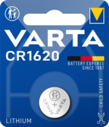 Gombkov batria, CR1620, 1 ks, VARTA 