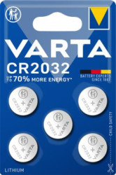 Gombkov batria, CR2032, 5 ks, VARTA