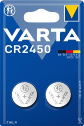 Gombkov batria, CR2450, 2 db, VARTA "Professional"