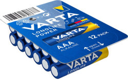 Batria, AAA mikro, 12 ks, VARTA "Longlife Power"