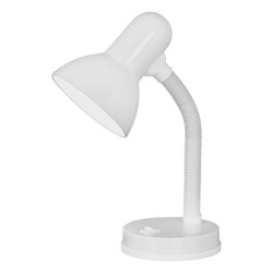 Stolov lampa, 40 W, "Basic", biela
