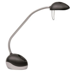 Stolov lampa, LED, 3-5,5 W, ALBA "LedX", ierna