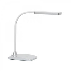 Stolov lampa, LED, stmievaten, MAUL "Pearly colour vario", strieborn
