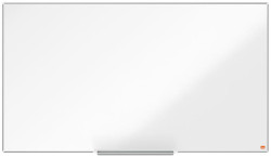 Biela tabua, magnetick, irokouhl, 55"/122x69 cm, hlinkov rm, NOBO "Impression Pro"